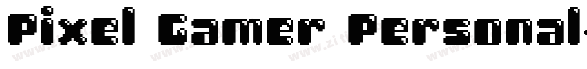 Pixel Gamer Personal字体转换